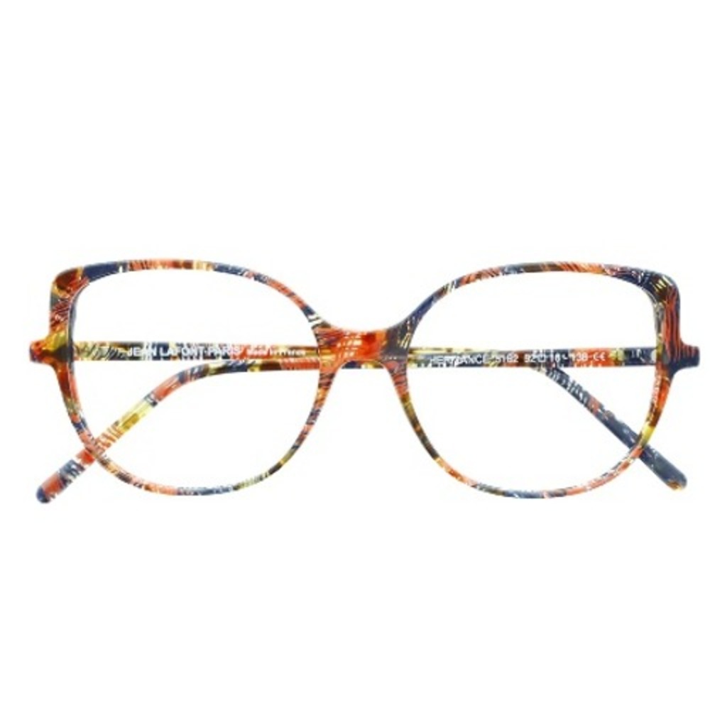 Jean Lafont Paris Hermance Cat Eye Eyeglasses Red Tortoise Frames France